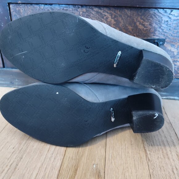 Gray Zenda Vionic Heeled Ankle Booties - Picture 7 of 7